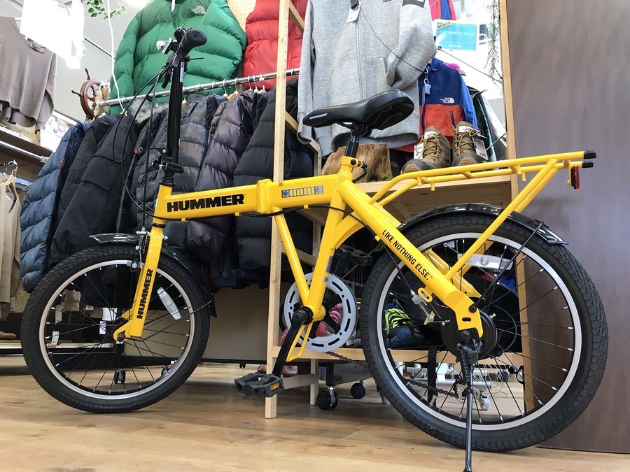 極美品♪ HUMMER 折りたたみ自転車入荷しました！｜2019年09月29日