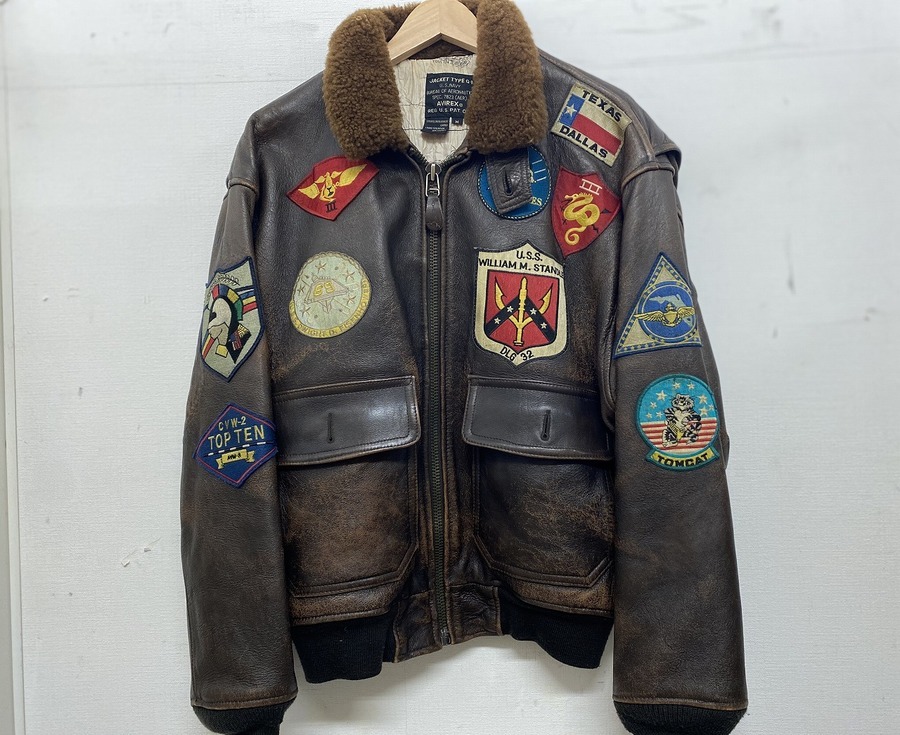 トップガンモデル☆】AVIREX(アヴィレックス)のG-1フライトジャケット