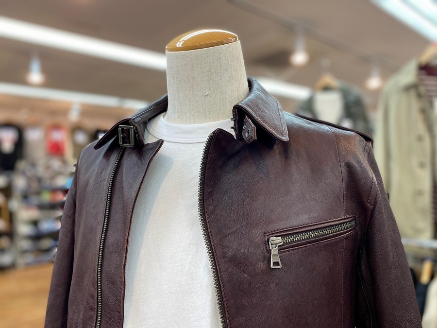 滑らかな羊革♪】BURBERRY(バーバリー)のレザーライダースジャケットの