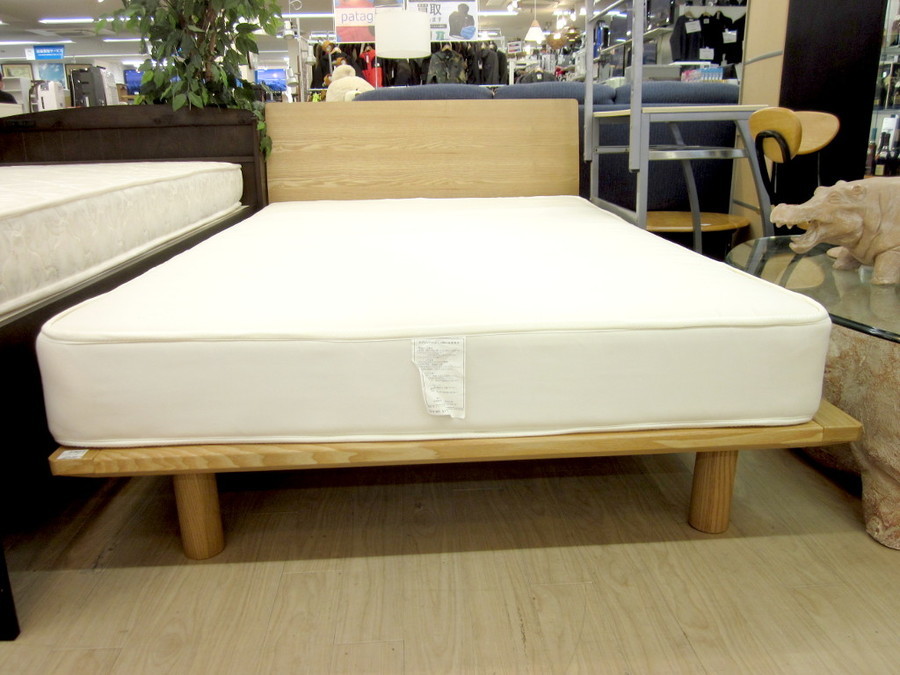 無印良品のセミダブルベッド ナチュラル｜2020年03月29日｜リサイクル