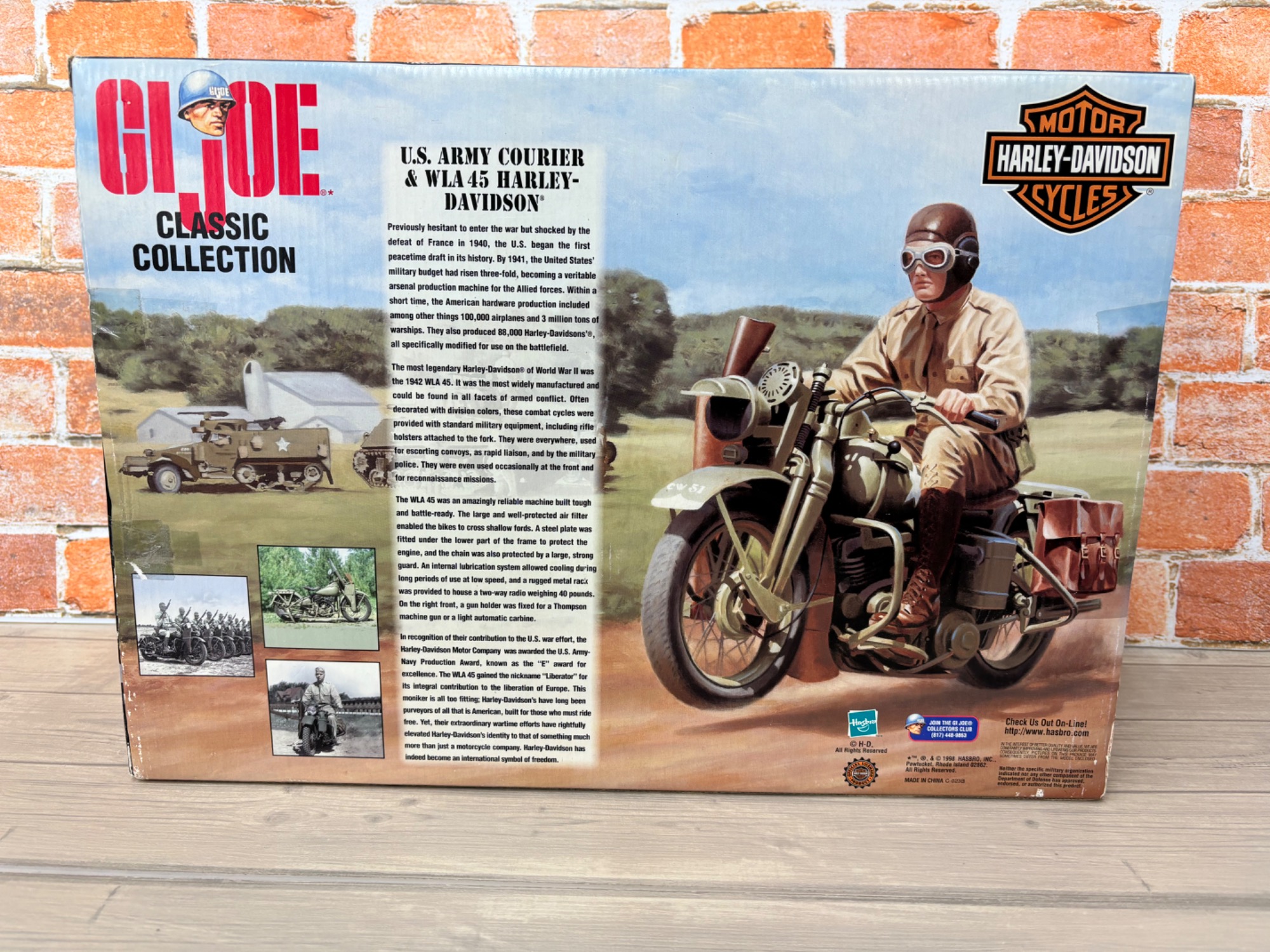 じゃこりんさん専用 GI ジョーフィギュア& Harley-Davidson じゃこりん