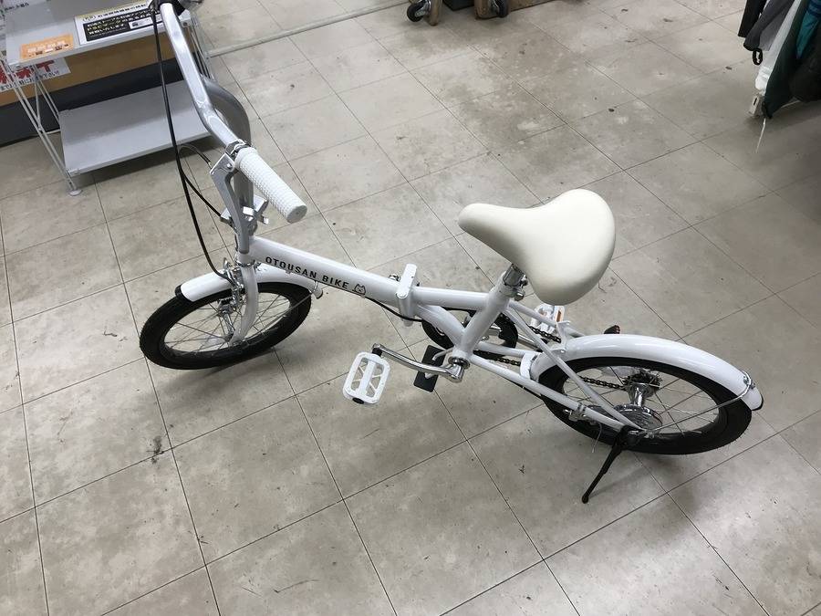 SoftBank お父さん 折りたたみ自転車 MG-SB16 16インチ 入荷致しました