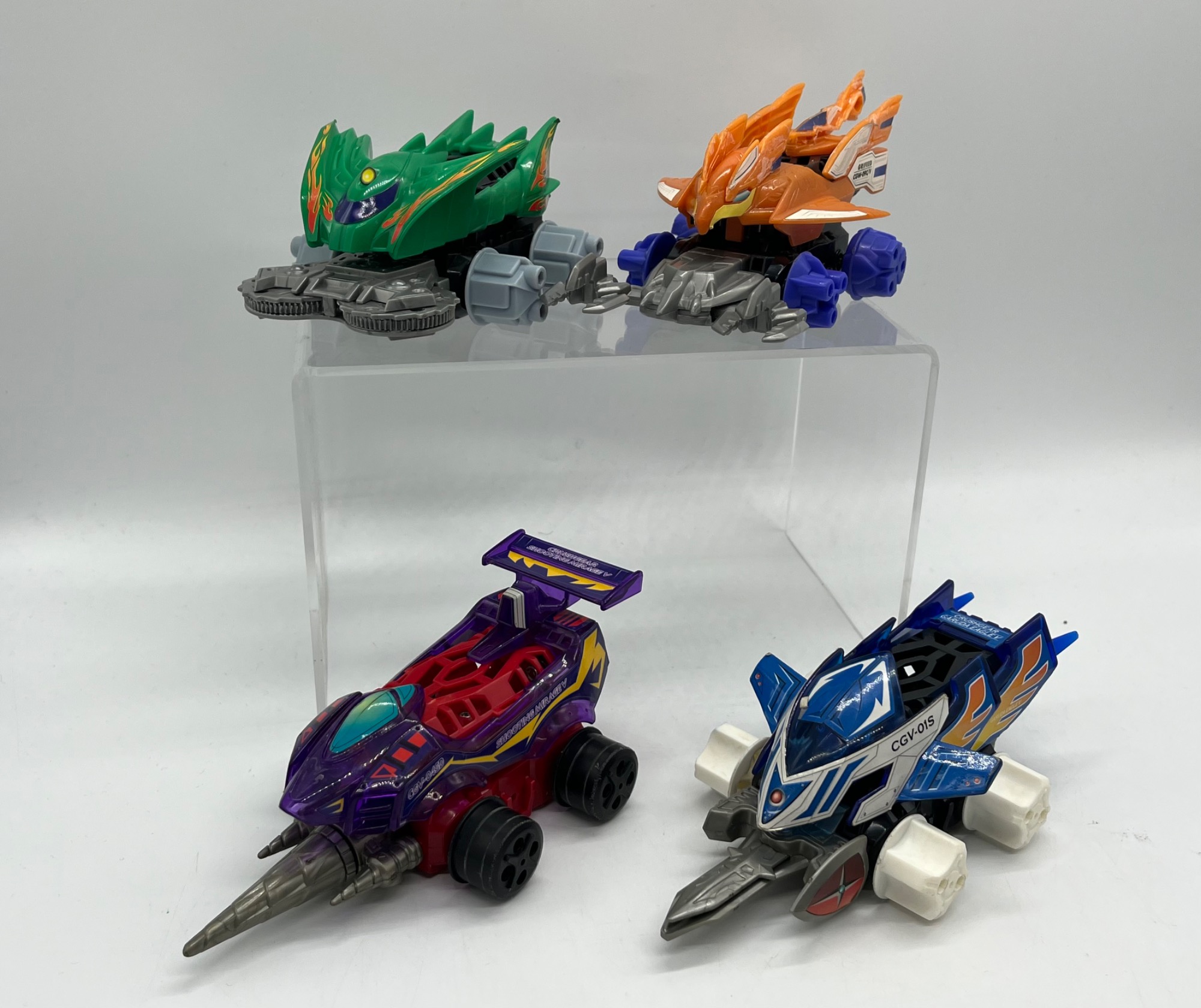 BANDAI/バンダイ】レトロホビー クラッシュギア 4台セット のご紹介