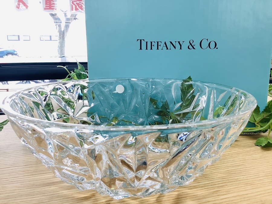 Tiffany&Co/ティファニー】ガラスプレート&ボウル入荷！【八尾店