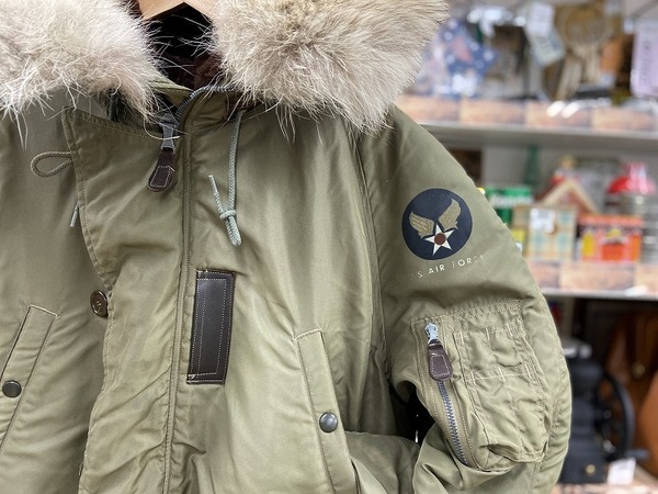 新入荷！Buzz Rickson's（バズリクソンズ）N-3フライトジャケットご