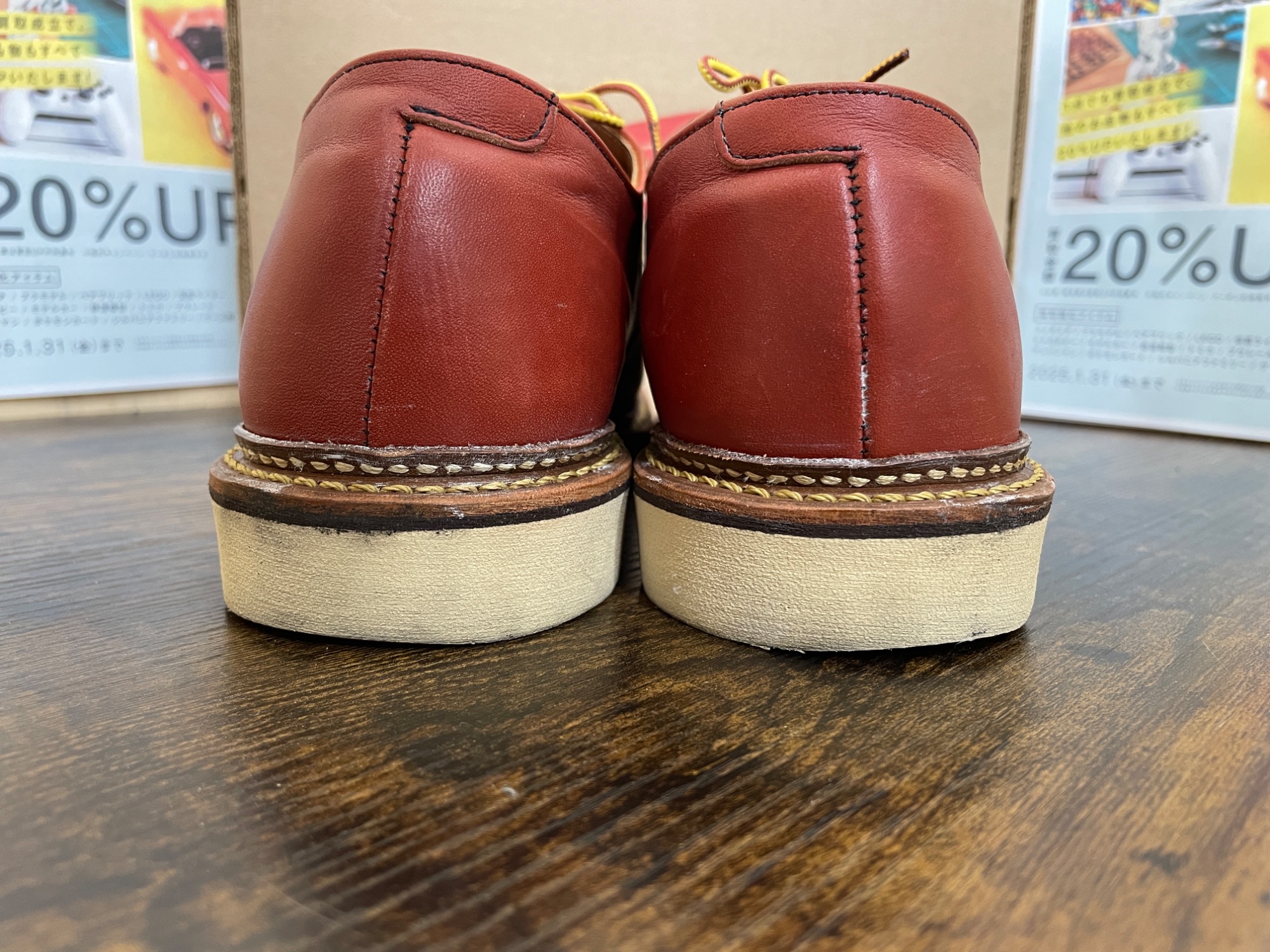 RED WING(レッド ウィング）クラシックオックスフォード 短靴 8103