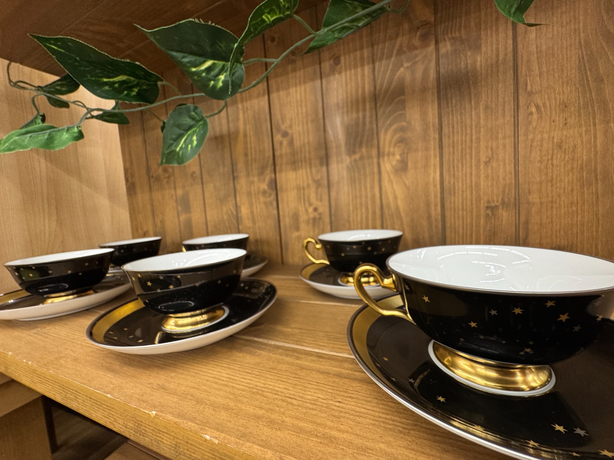 大倉陶園 カップ&ソーサー 三日月と星 6Pセット 買取入荷しました