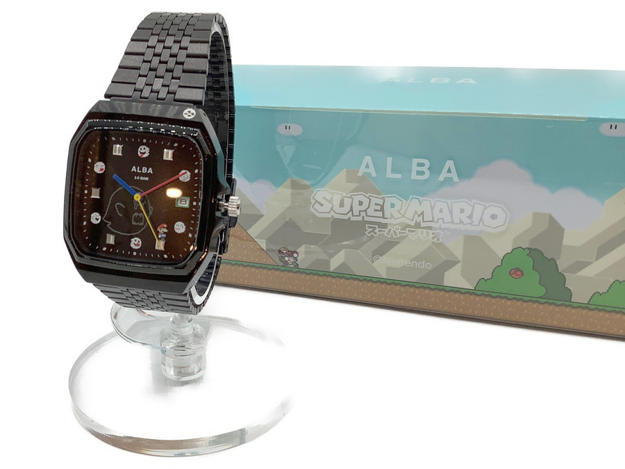 スマホで購入】SEIKO(セイコー)のスパーマリオコラボ腕時計が買取入荷