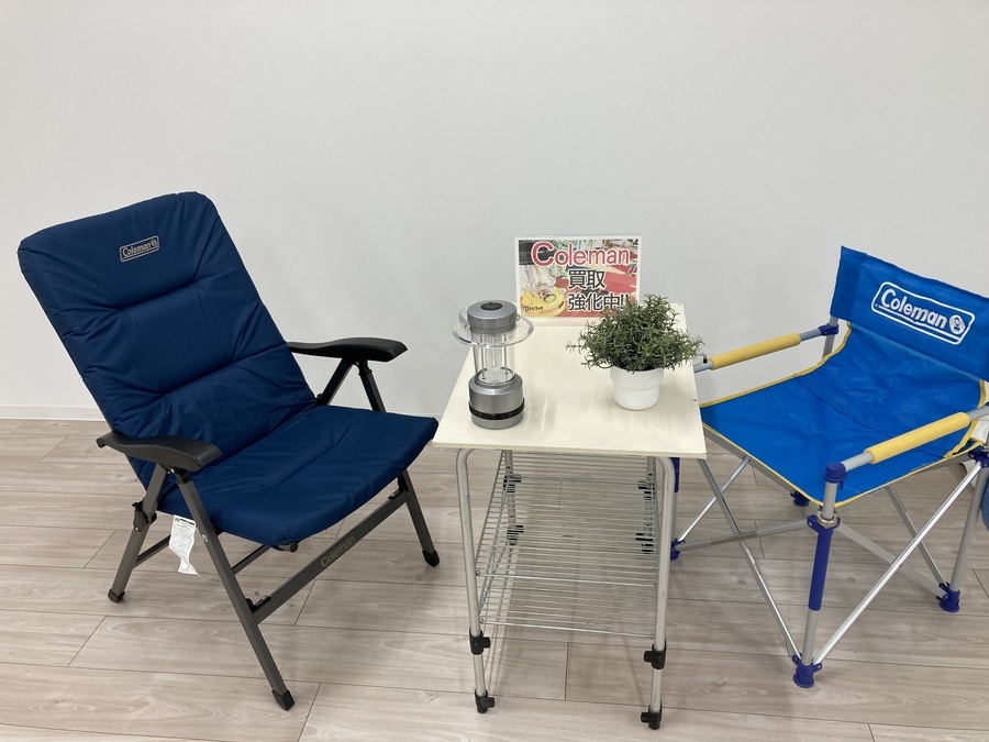 2脚セット】希少 Coleman フリーリクライニングチェア 廃盤品 ベージュ