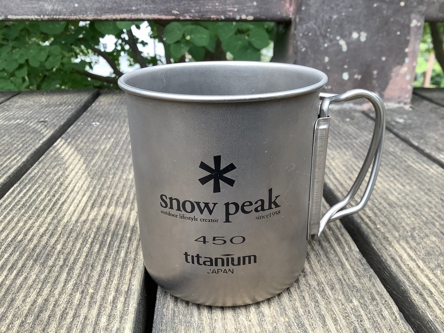 90年代 PEAK 旧ロゴ ランダーチタンカップと シェラカップ