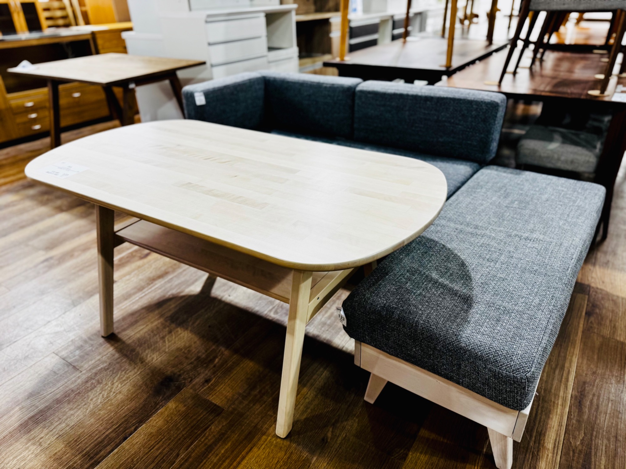 新生活応援】IKEA（イケア）ダイニング3点セット HALVDAN（ハルヴダン