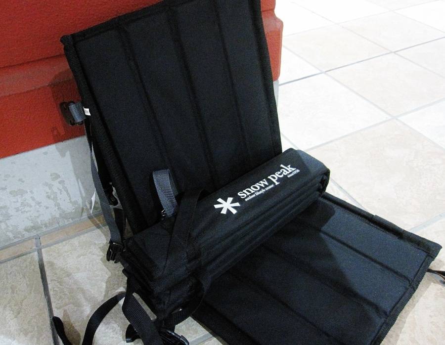 peak グランドパネルチェア◇スノーピーク座椅子vintage snowpeak