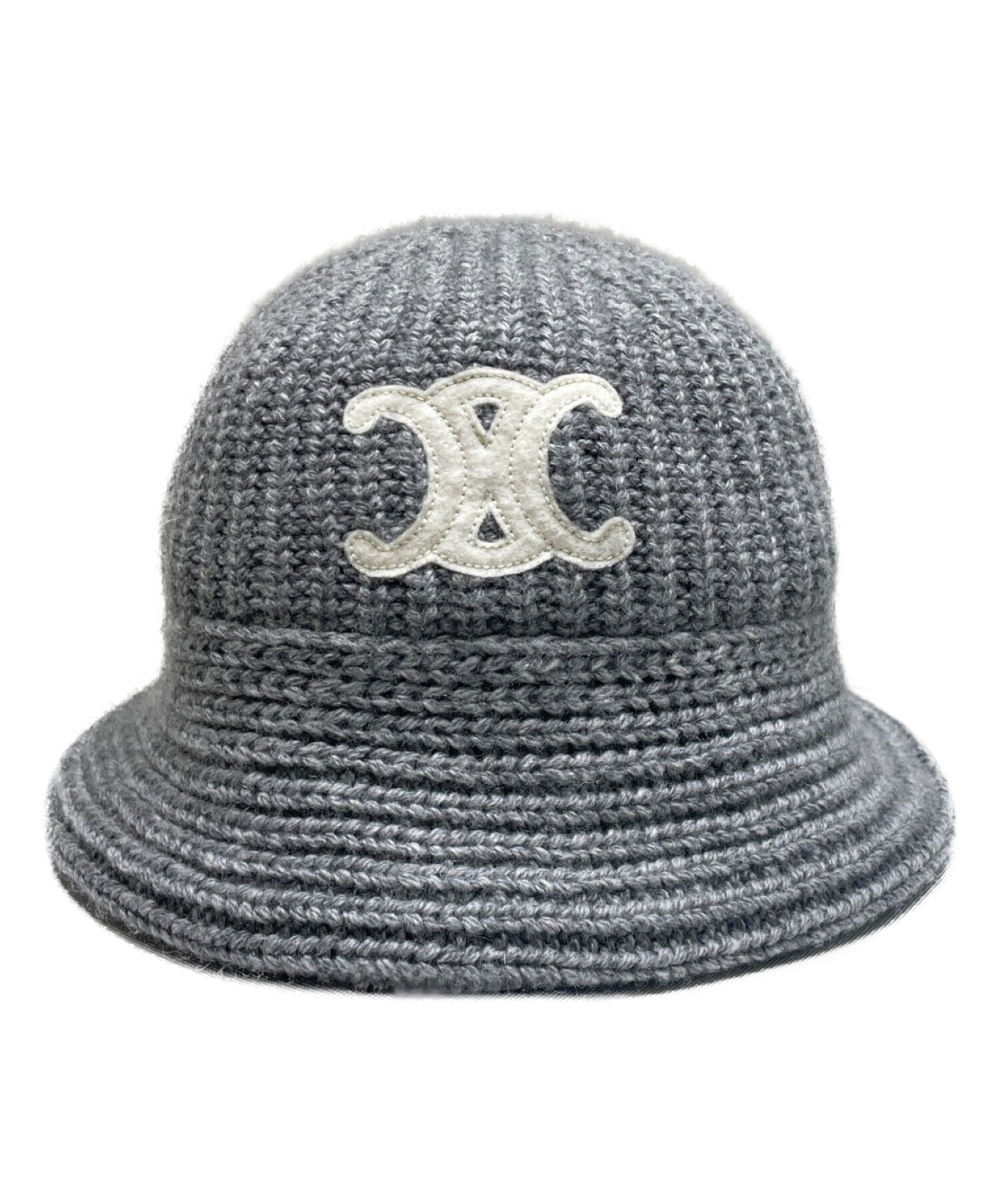 中古・古着通販】CELINE (セリーヌ) トリンオフ ニット バケットハット