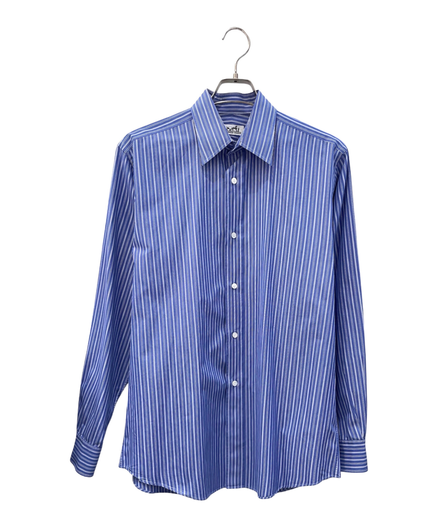 中古・古着通販】HERMES (エルメス) ゴールドセリアボタン ストライプ