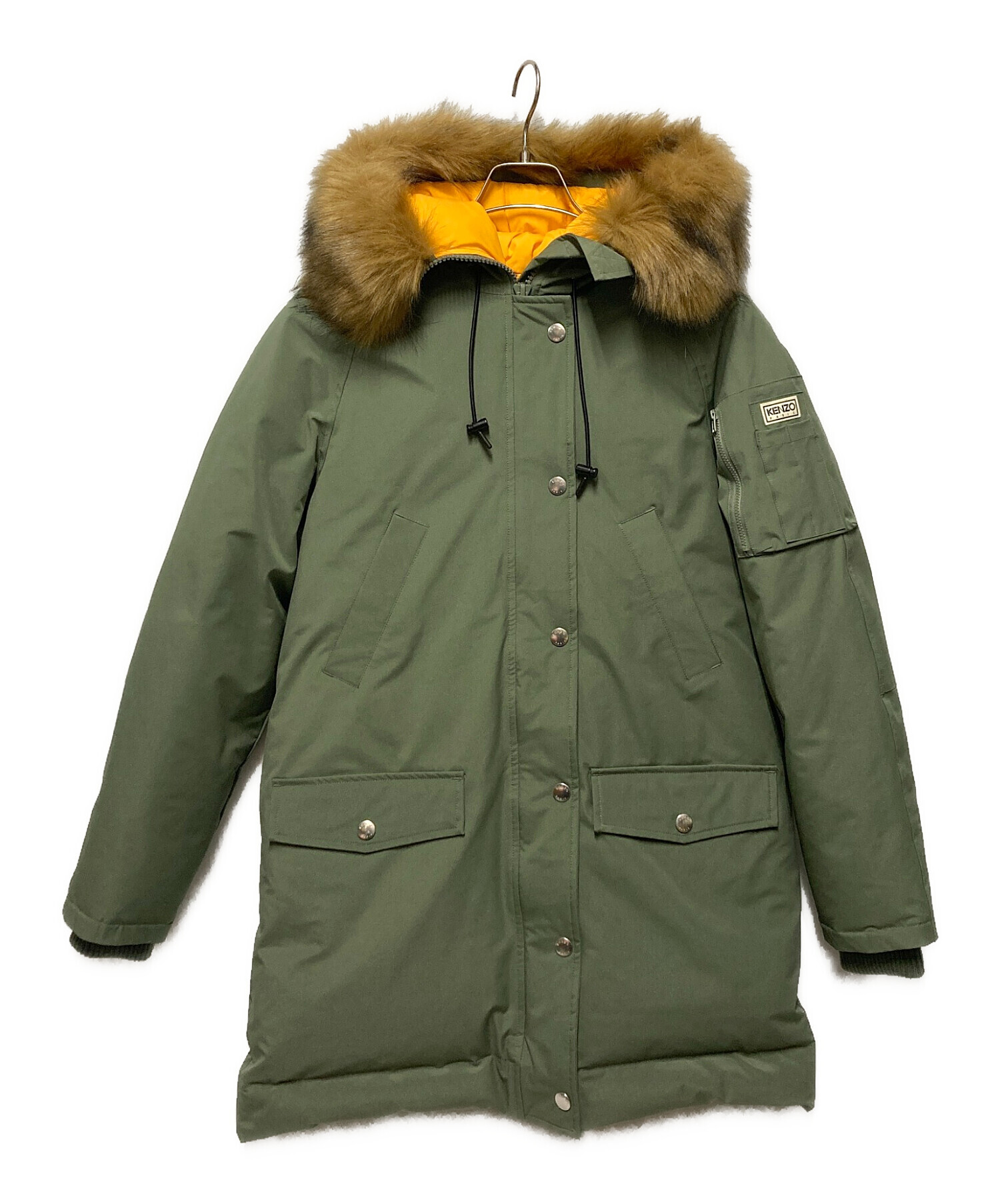 中古・古着通販】KENZO (ケンゾー) フェイクファーダウンコート