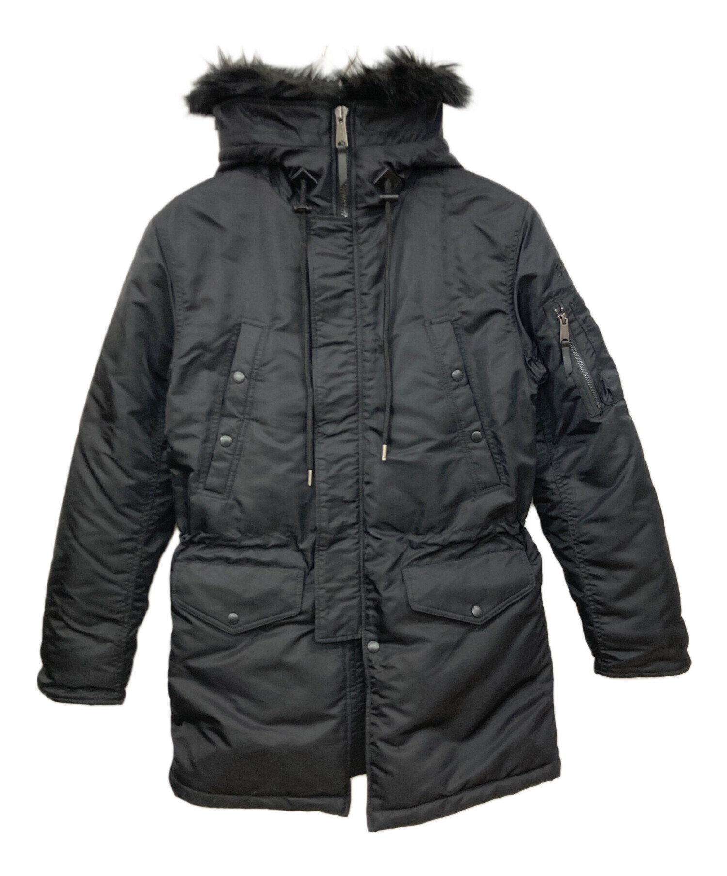 中古・古着通販】Schott (ショット) N-3Bフライトジャケット ブラック