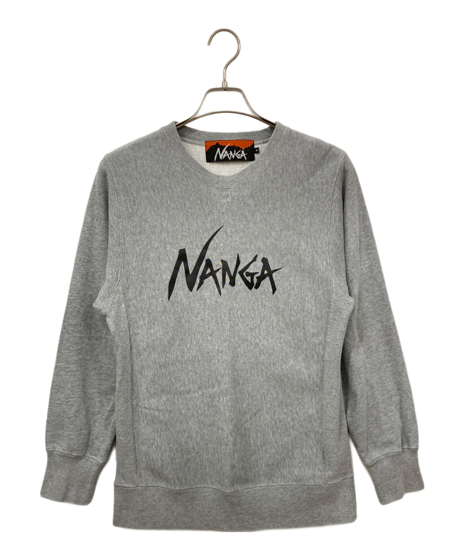 中古・古着通販】NANGA (ナンガ) スウェット グレー×ブラック サイズ:M