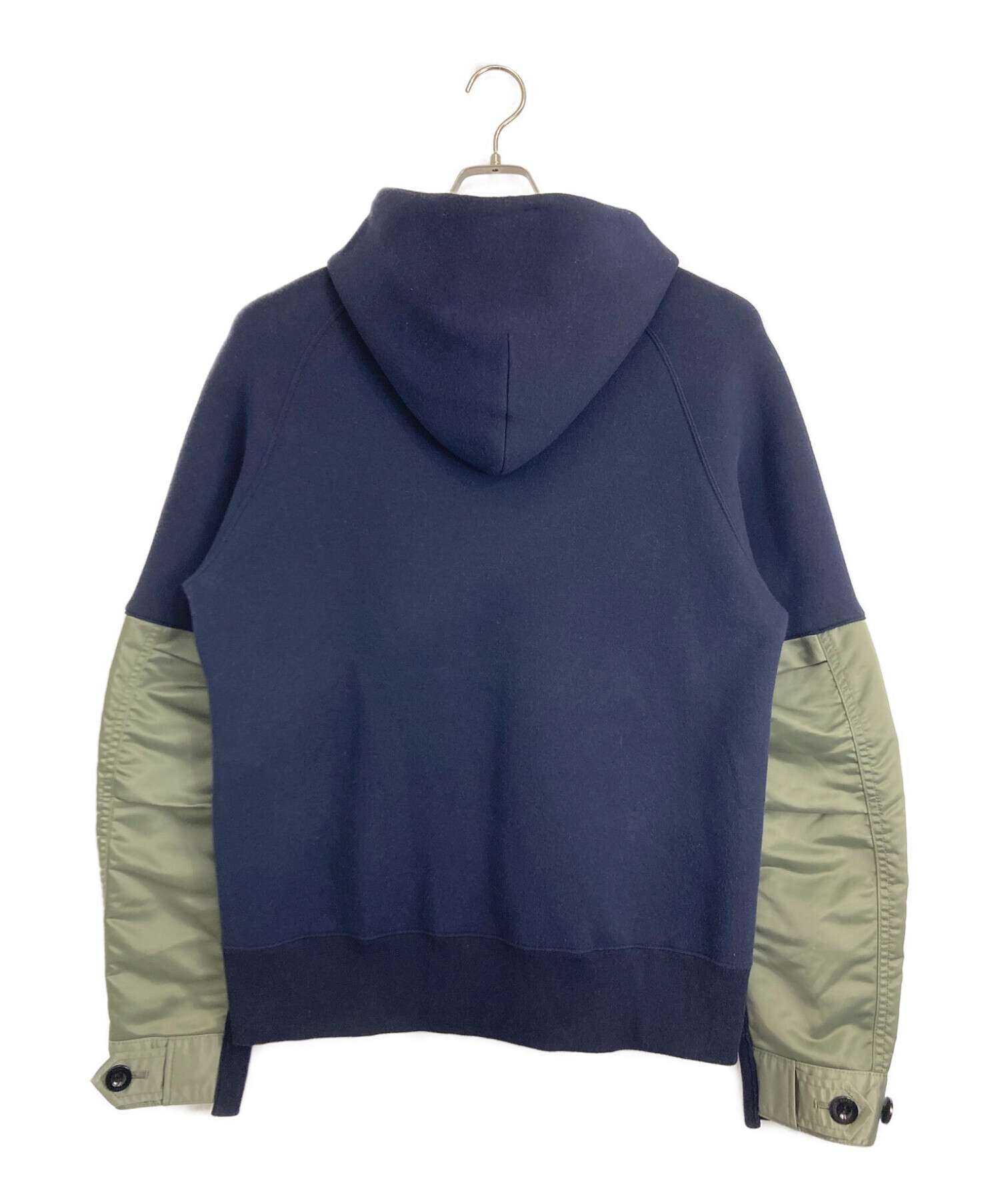 中古・古着通販】sacai (サカイ) Nylon Twill Mix Sponge Sweat