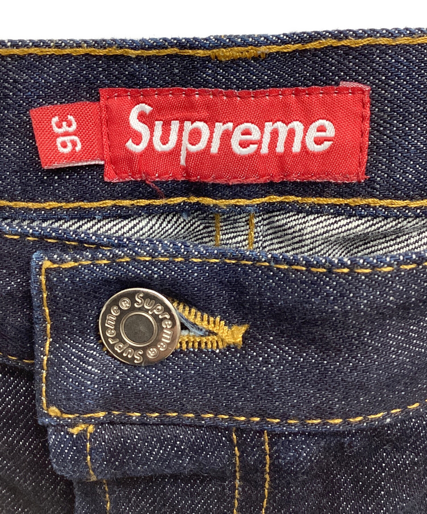中古・古着通販】Supreme (シュプリーム) セルビッチデニムパンツ