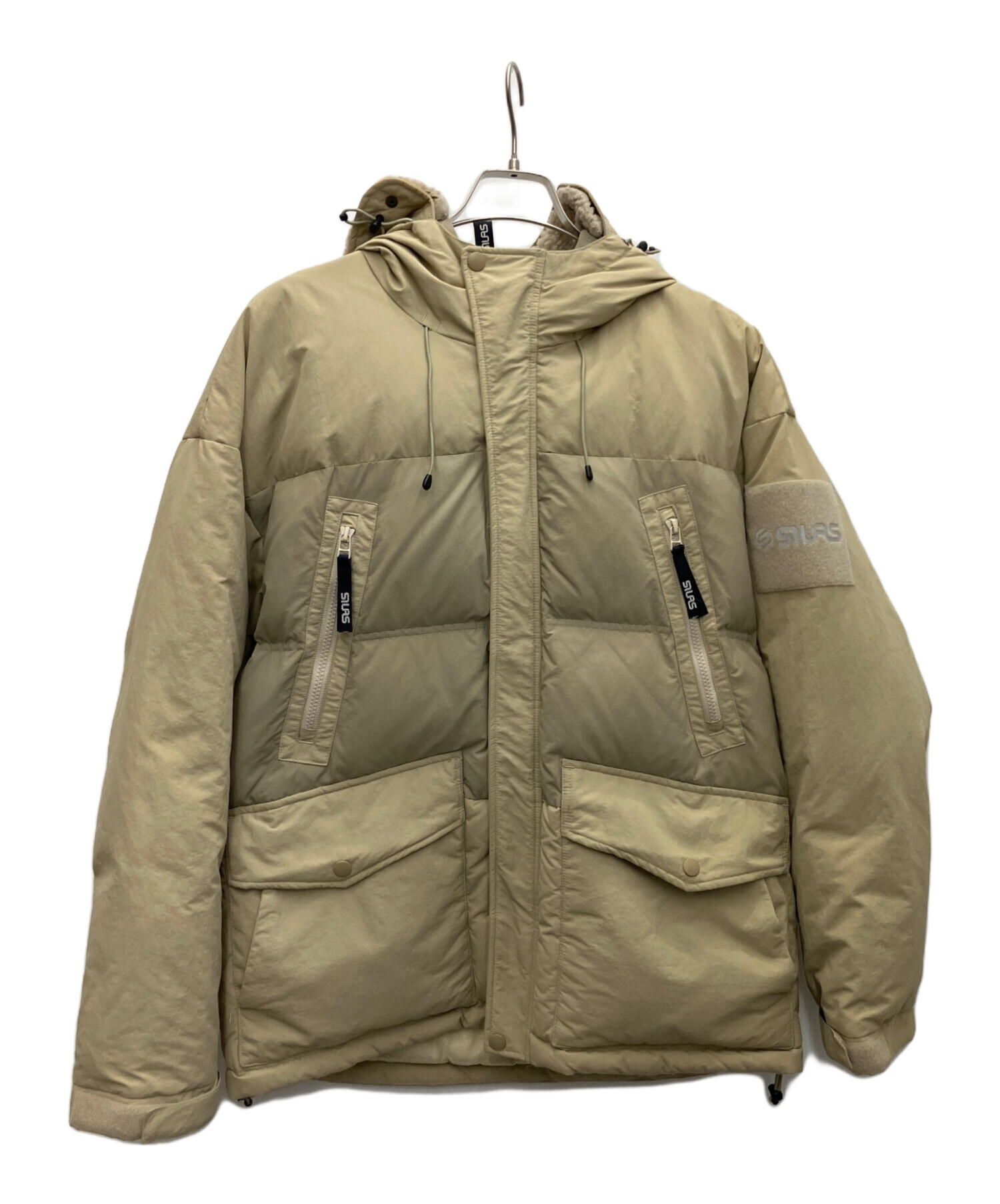 中古・古着通販】SILAS (サイラス) ダウンジャケット ベージュ サイズ