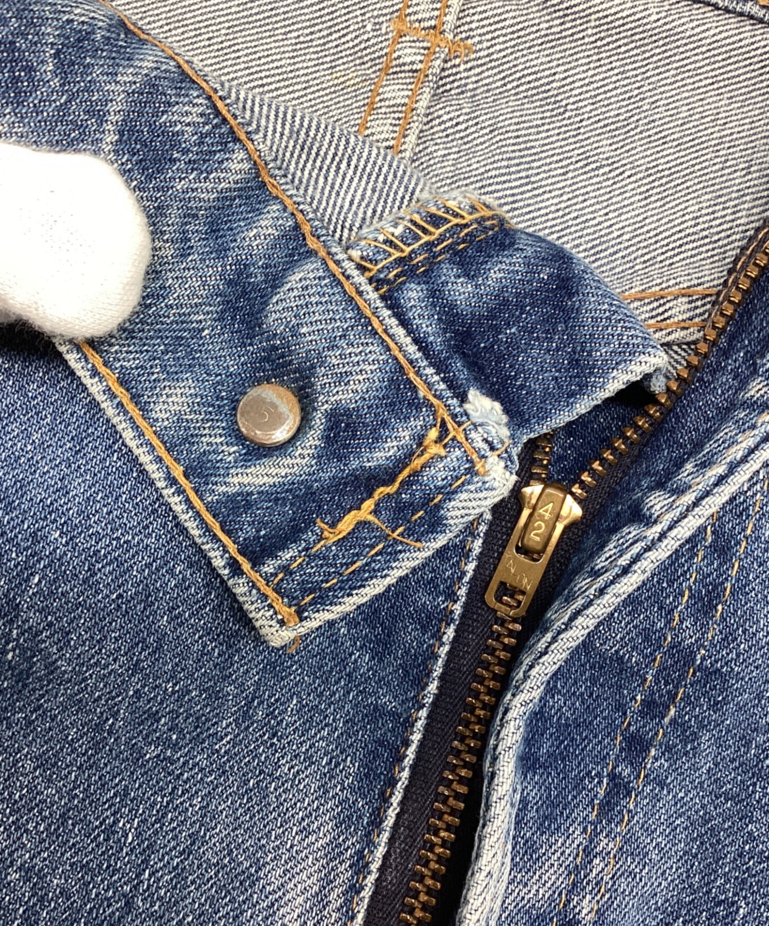 中古・古着通販】LEVI'S (リーバイス) ヴィンテージ505デニム ボタン裏