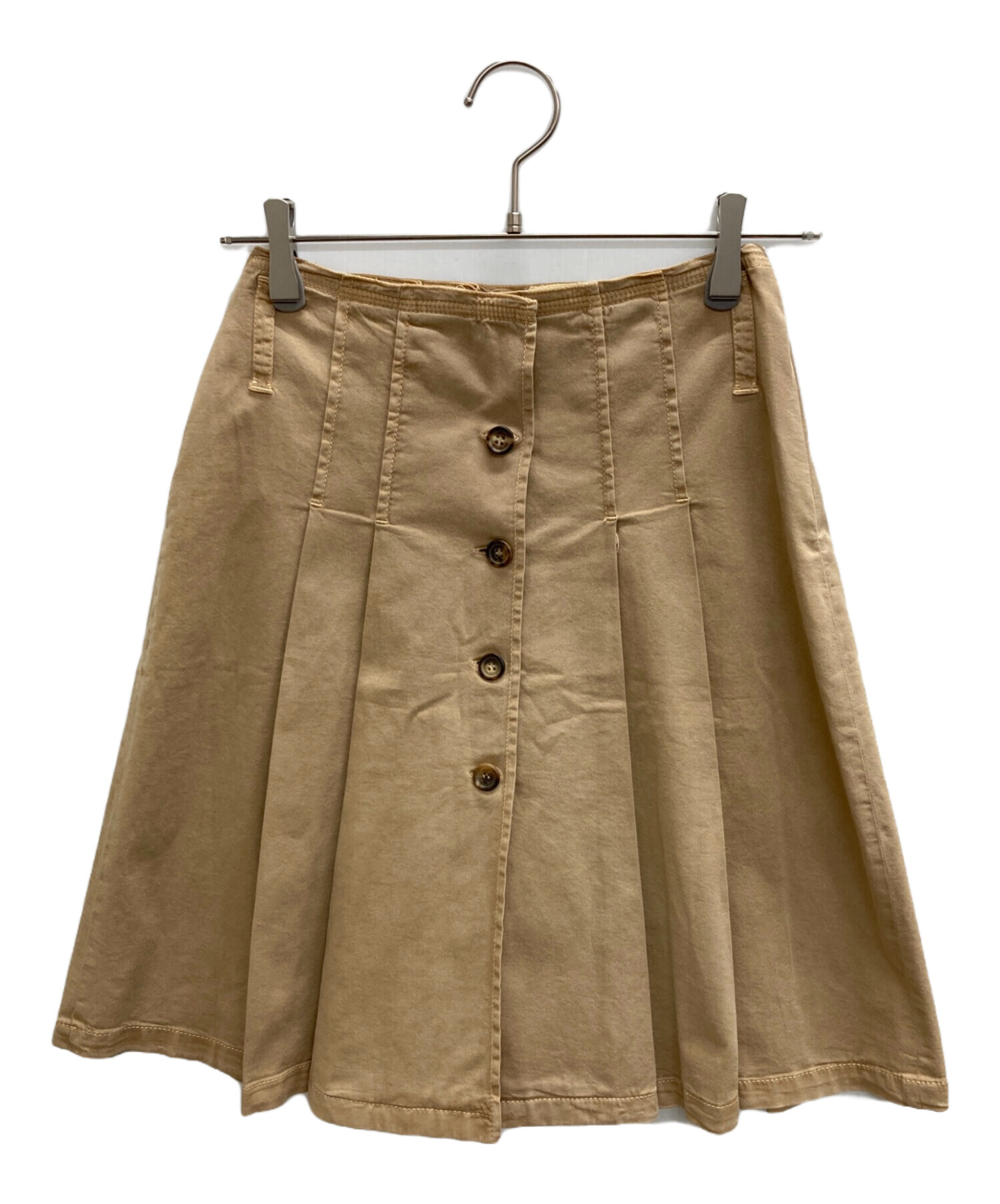 中古・古着通販】PRADA (プラダ) スカート ブラウン サイズ:40