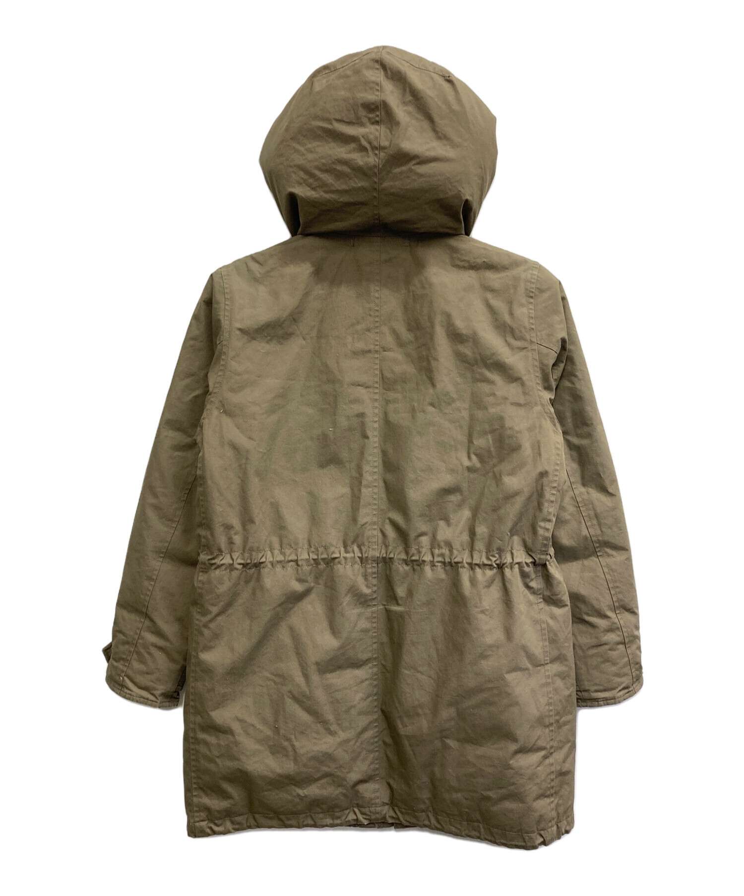 中古・古着通販】MHL (エムエイチエル) モッズダウンコート ブラウン