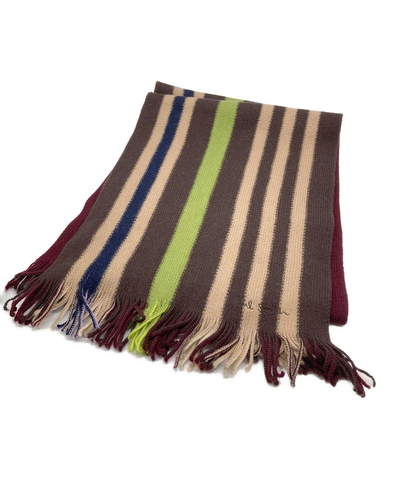 中古・古着通販】Paul Smith (ポールスミス) マルチストライプマフラー