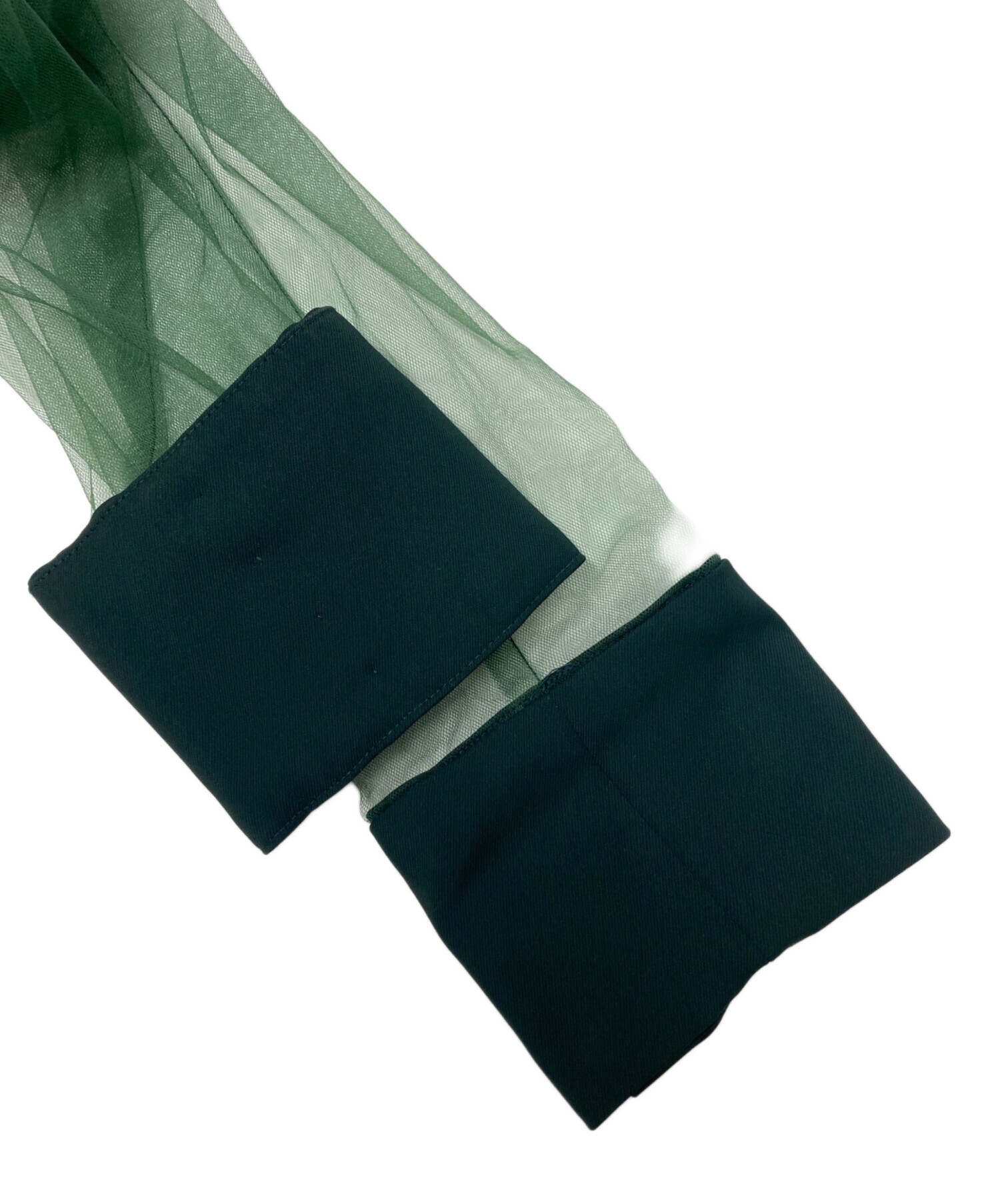 中古・古着通販】Ameri (アメリ) SOPHISTICATED PEPLUM DRESS グリーン