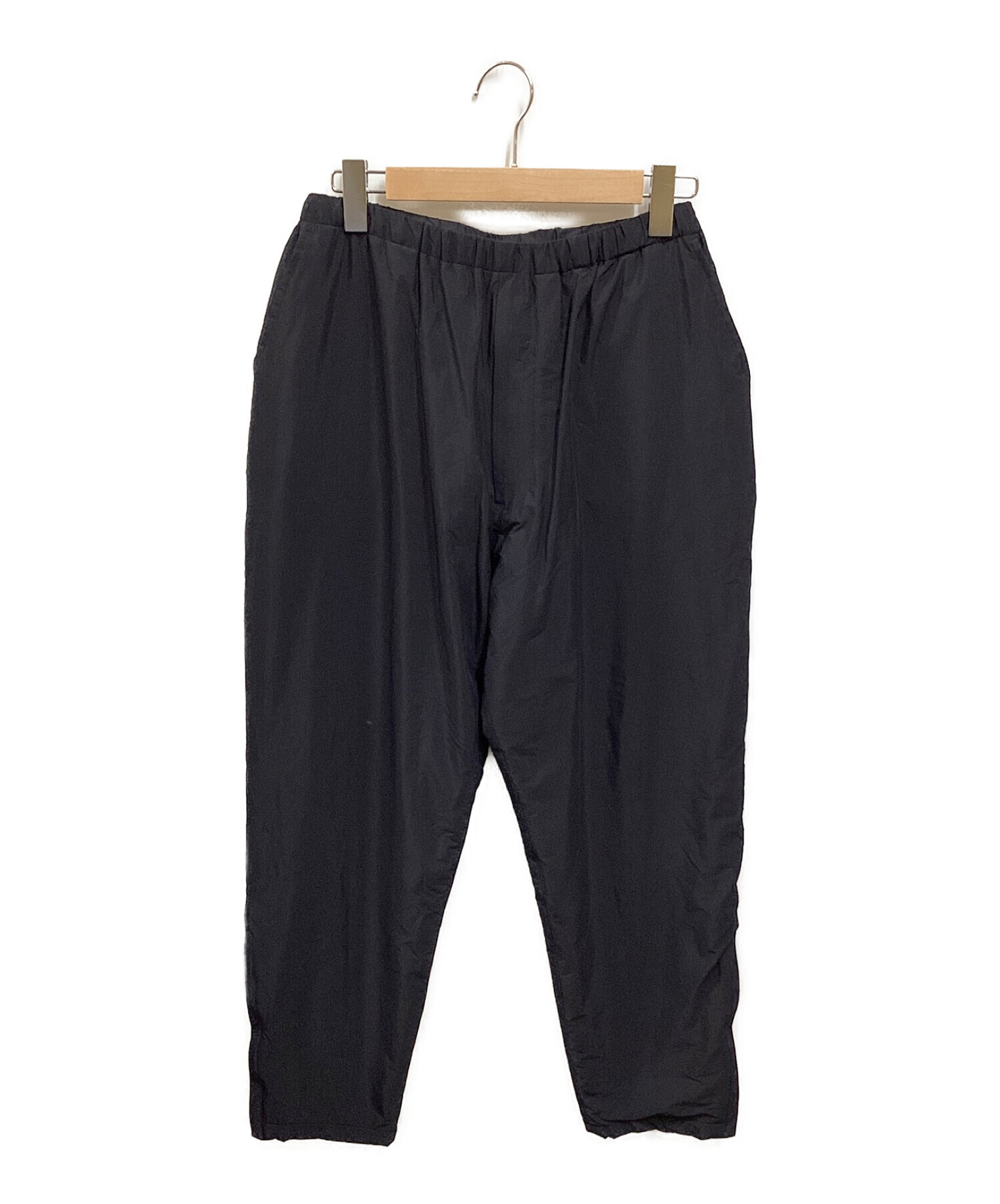 中古・古着通販】COMOLI (コモリ) ナイロントラックパンツ ネイビー