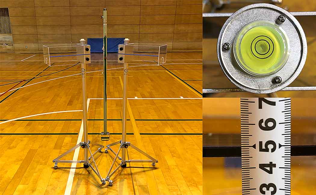 バドミントン|VT-7801 バドミントン用サービス高計測器