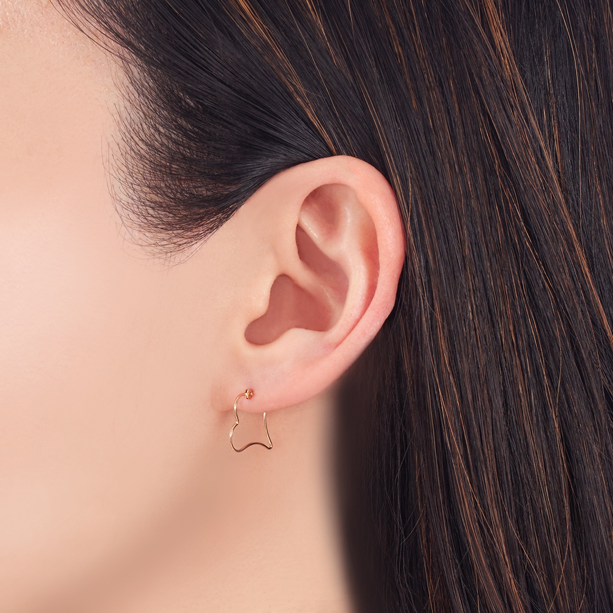 K10イエローゴールドピアス(RPE053-003)|TSUTSUMI（ジュエリーツツミ