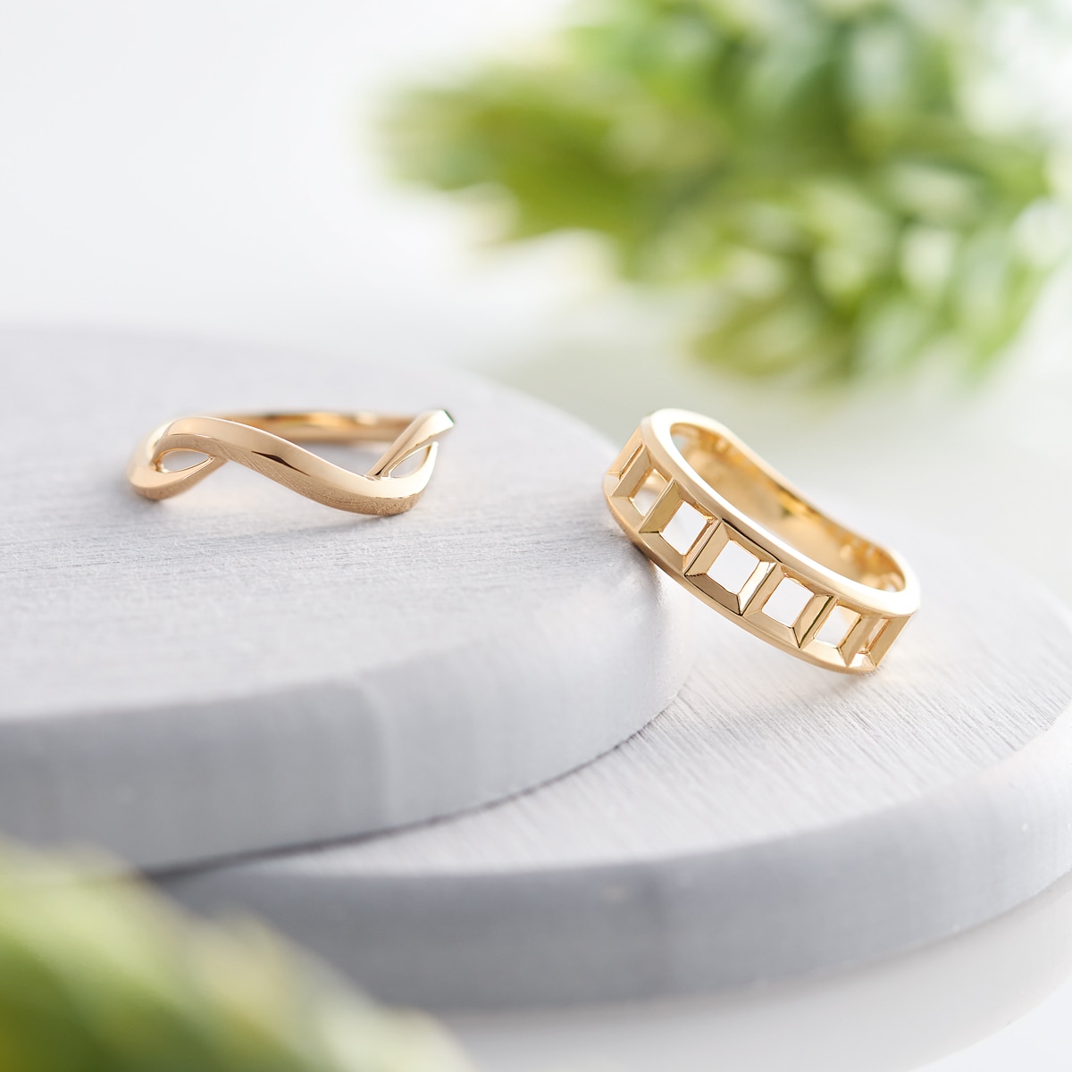 K18イエローゴールドリング(RFR214-002)|TSUTSUMI（ジュエリーツツミ