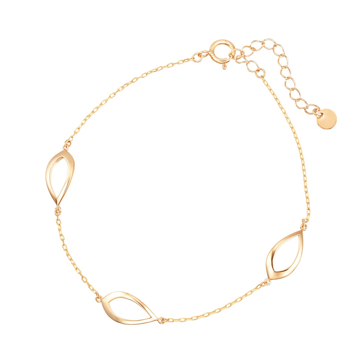 K10イエローゴールドブレスレット(RBL547)|TSUTSUMI（ジュエリーツツミ