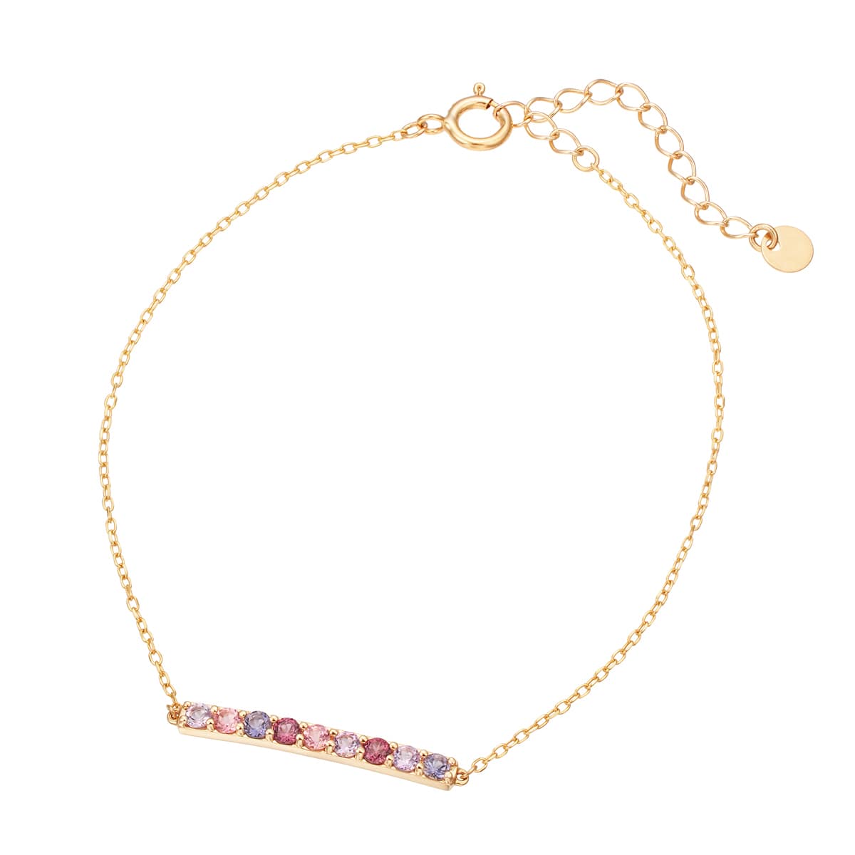 K10イエローゴールド淡水パールブレスレット(RBL229)|TSUTSUMI