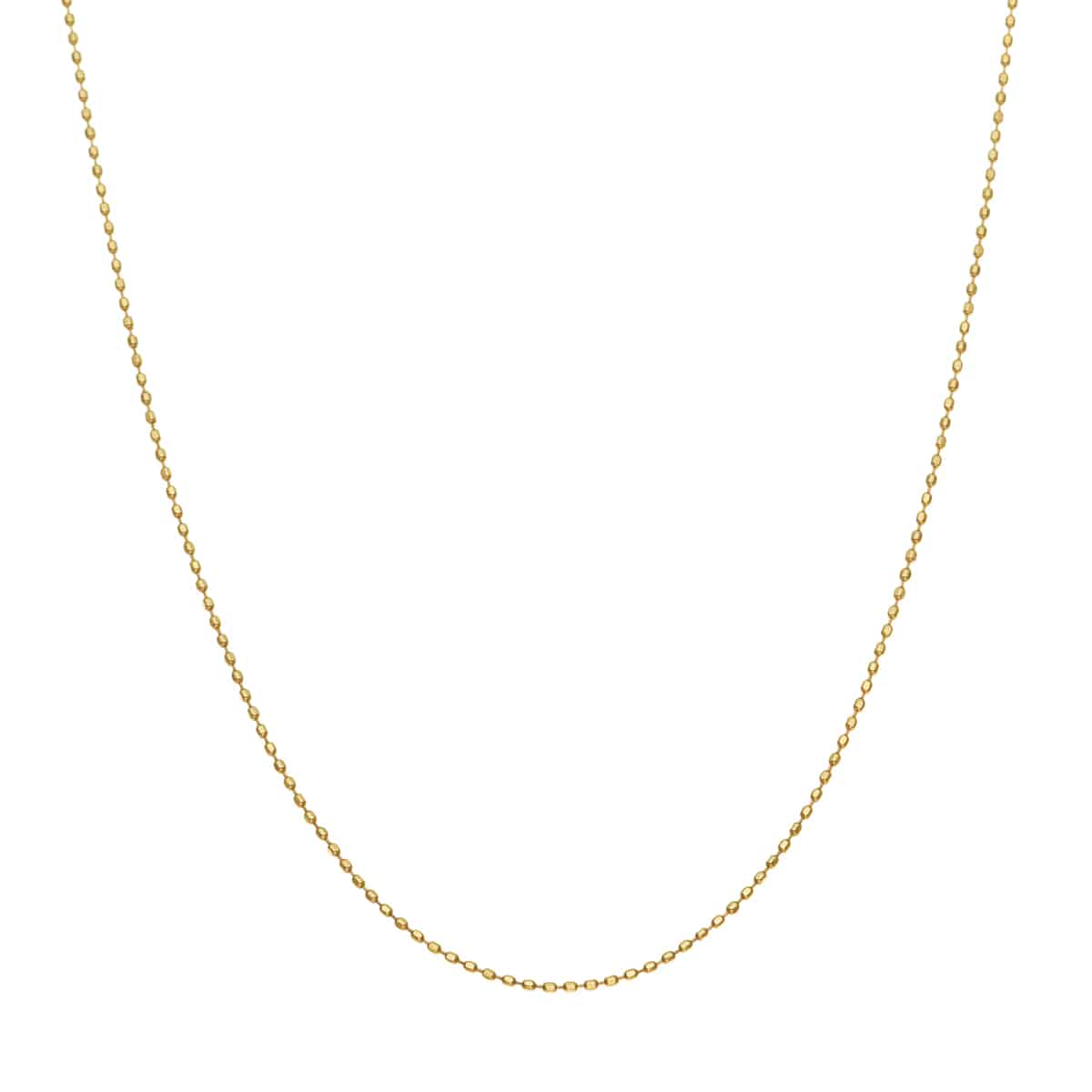 K18イエローゴールドネックレス（40cm）(RNC071)|TSUTSUMI（ジュエリー