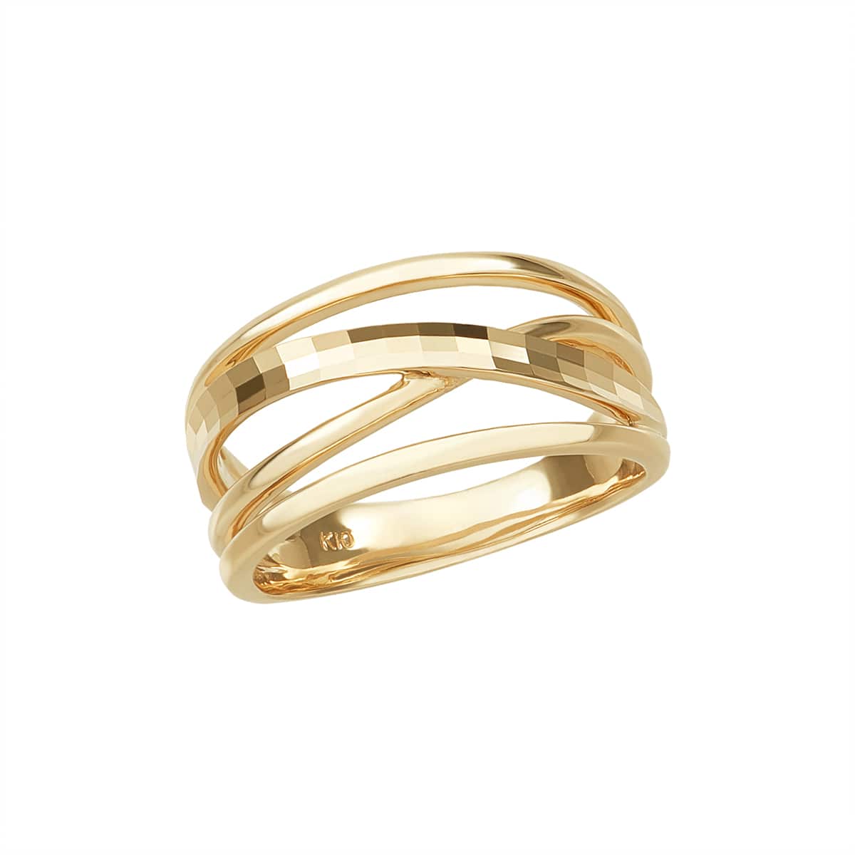 K10ホワイトゴールドリング(ピンキーリング)(RFR668)|TSUTSUMI