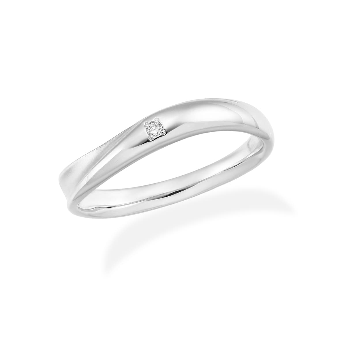 K14ホワイトゴールドペアリング(RFR191)|TSUTSUMI（ジュエリーツツミ