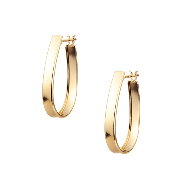 K18イエローゴールドブラックカルセドニーピアス(RPE958-002)|TSUTSUMI