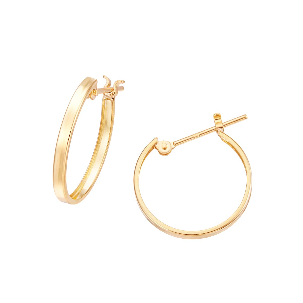 K18イエローゴールドブラックカルセドニーピアス(RPE004-003)|TSUTSUMI