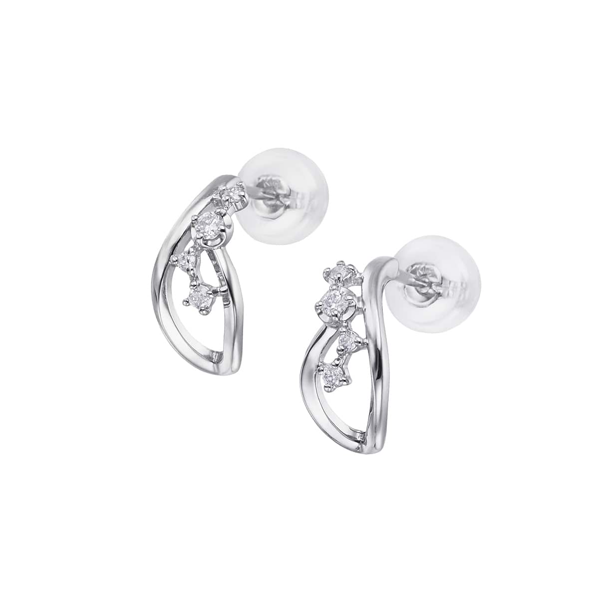 プラチナダイヤモンドピアス(RPE163-004)|TSUTSUMI（ジュエリーツツミ