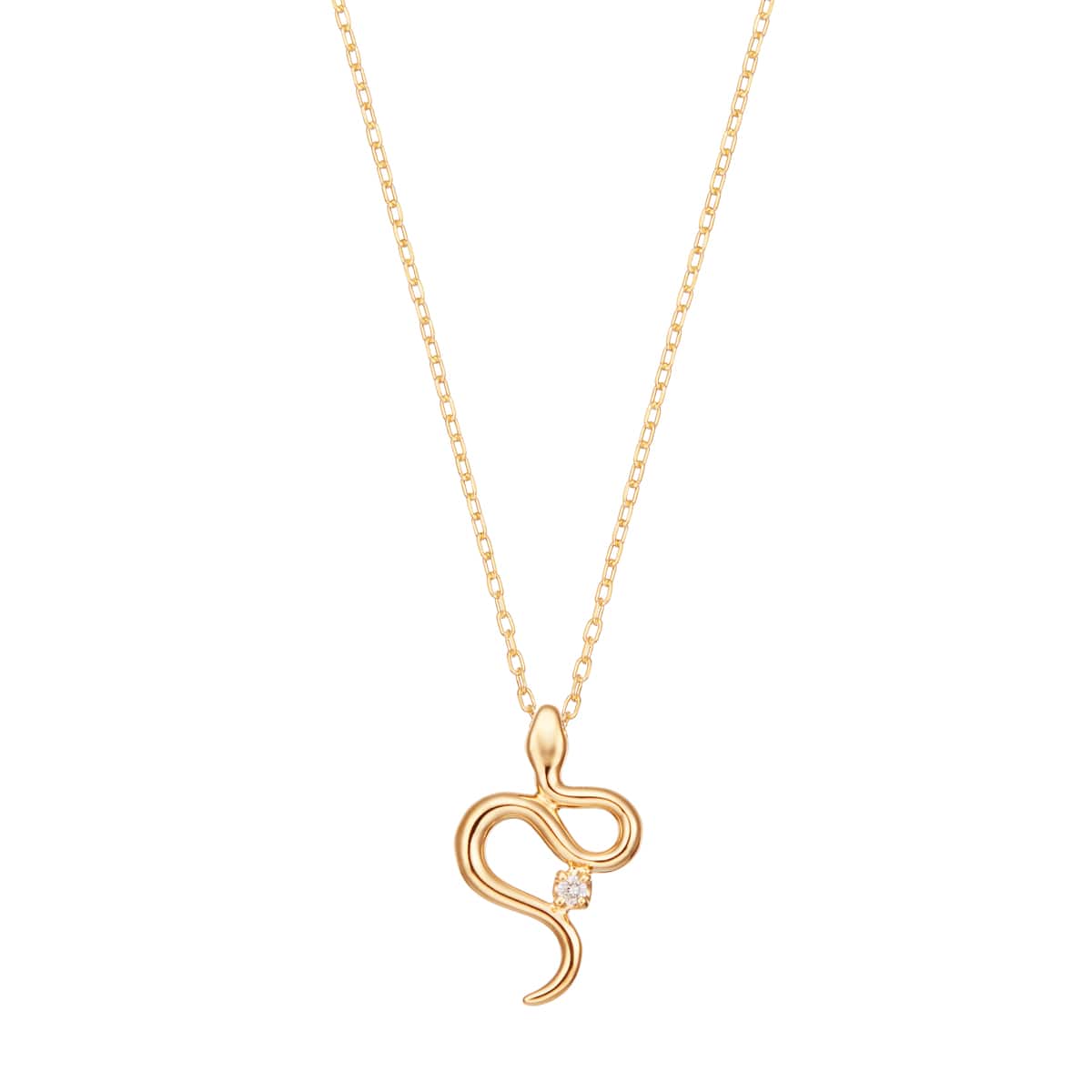 K18イエローゴールドダイヤモンドネックレス(RPN852-002)|TSUTSUMI