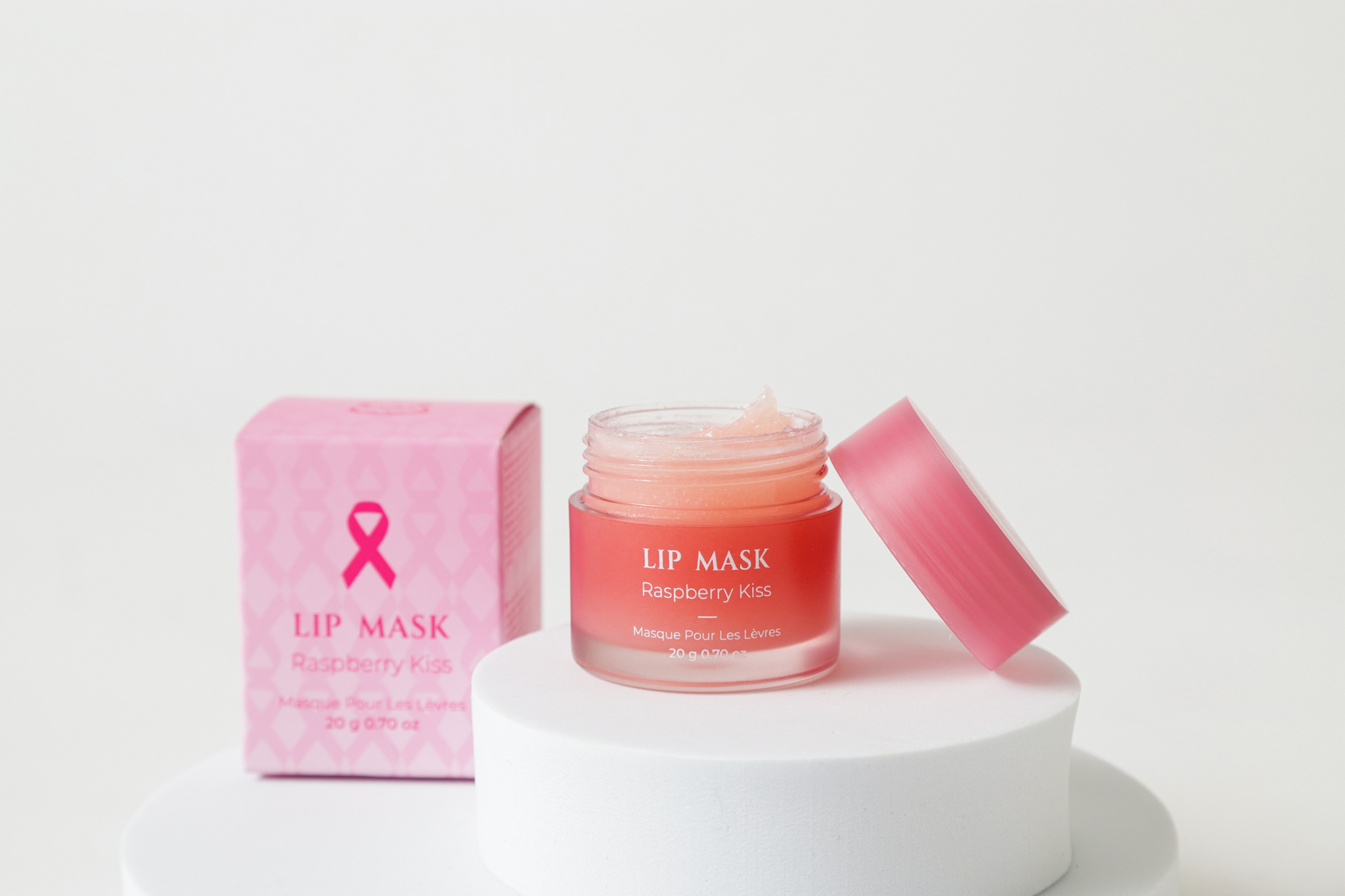 PINKリボン∞LOSA UVマイルドクリーム3本＆和顔施2本セット PINK