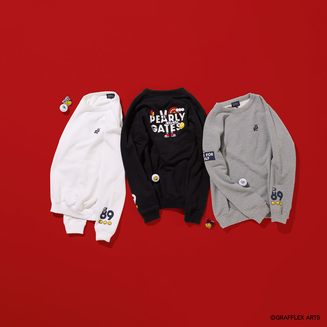 パーリーゲイツ GRAFFLEX グラフレックス ポーチ どうしちゃったPG