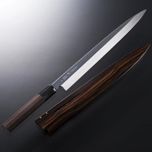 純鋼誂品柳刃庖刀 – 包丁の築地正本