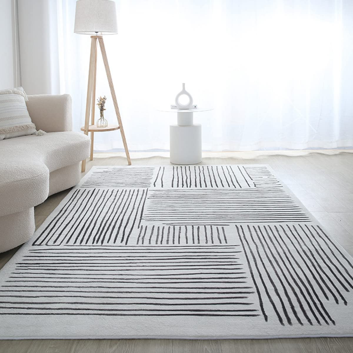 Tuokus」ラグ カーペット シャギーラグ 洗える ふわふわ 絨毯 厚手