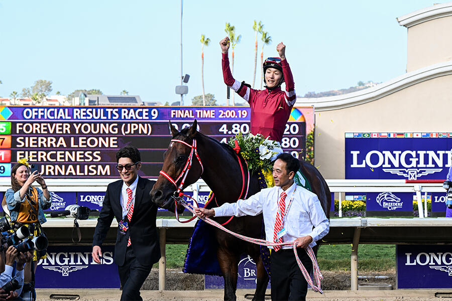 フォーエバーヤング BCクラシック2025 現地単勝馬券&レーシング