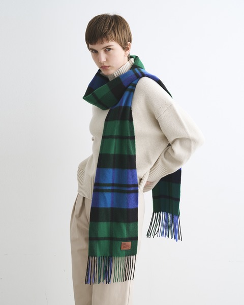 CASHMERE MUFFLER カシミヤマフラー｜バーンズチェック｜Goods