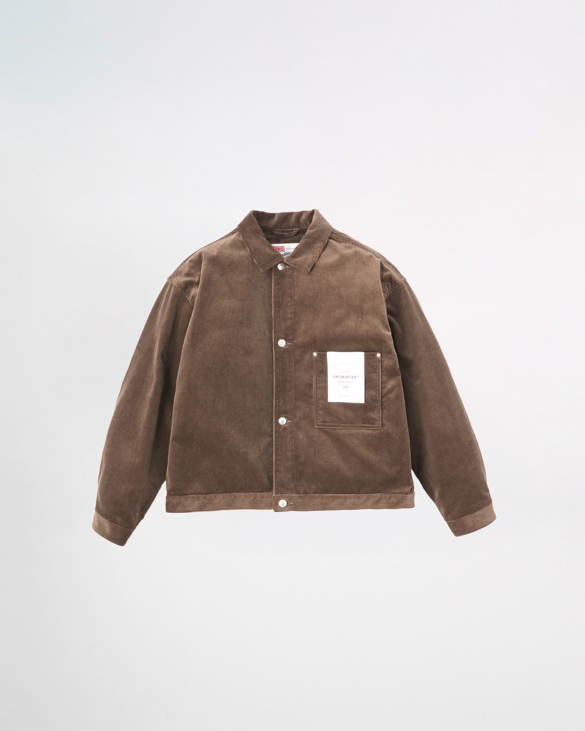 UNIONWEAR】WORK JACKET 001 ワークジャケット 001｜ブラック｜メンズ