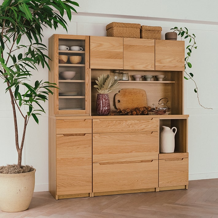 2/18まで】ucico キッチン収納 LOM(ロム) W1200 2/18まで】ucico